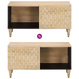 vidaXL Salontafel 80x50x40 cm massief mangohout