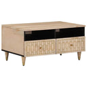 vidaXL Coffee table 80x54x40 cm solid mango wood