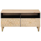vidaXL Coffee table 80x54x40 cm solid mango wood