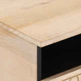vidaXL Coffee table 80x54x40 cm solid mango wood