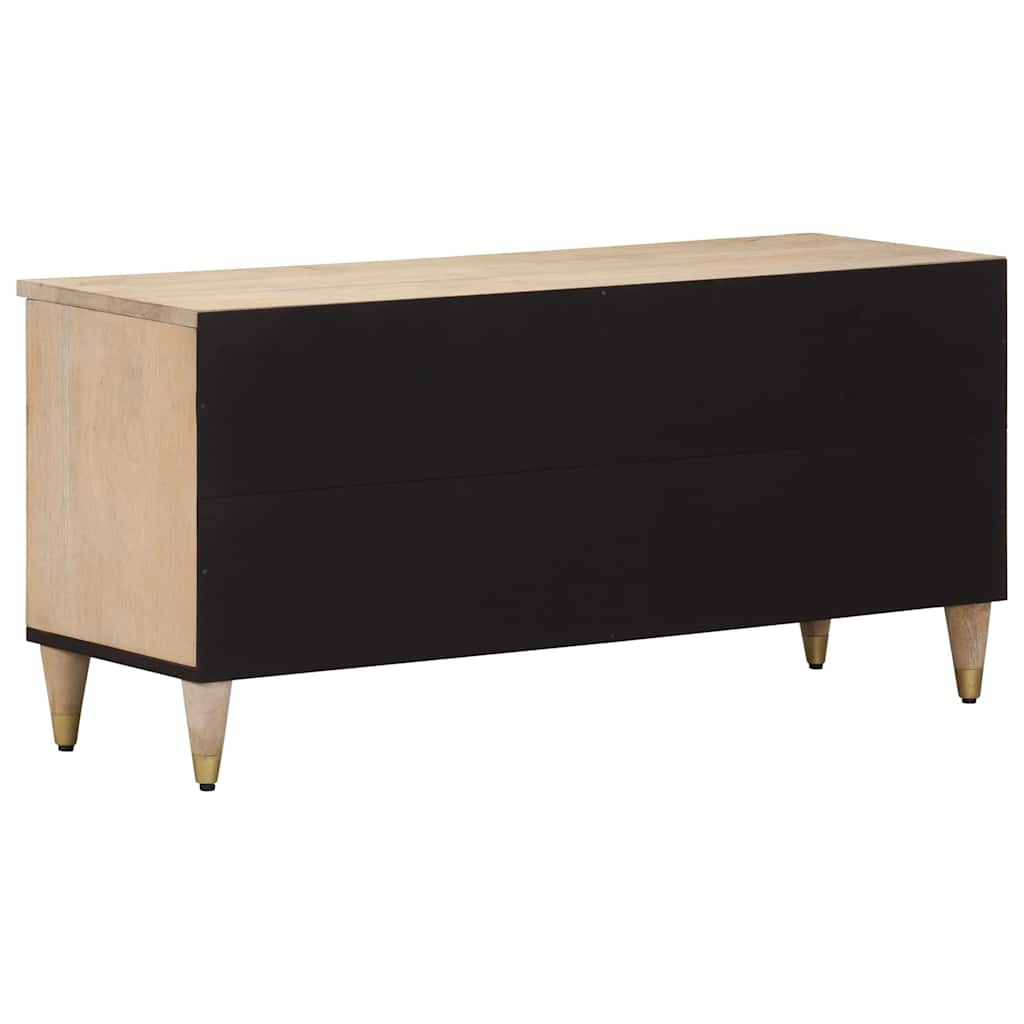 vidaXL TV cabinet 100x33x46 cm solid mango wood