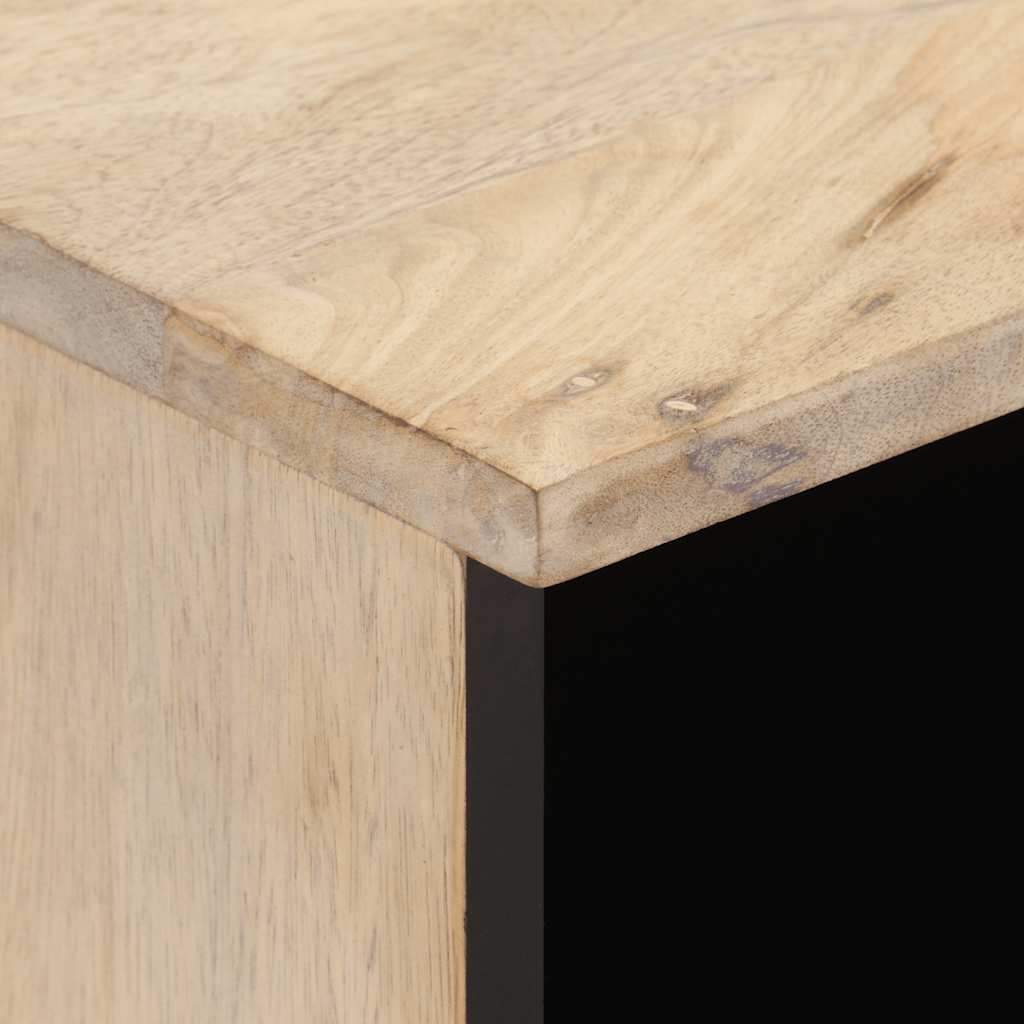 vidaXL TV cabinet 100x33x46 cm solid mango wood