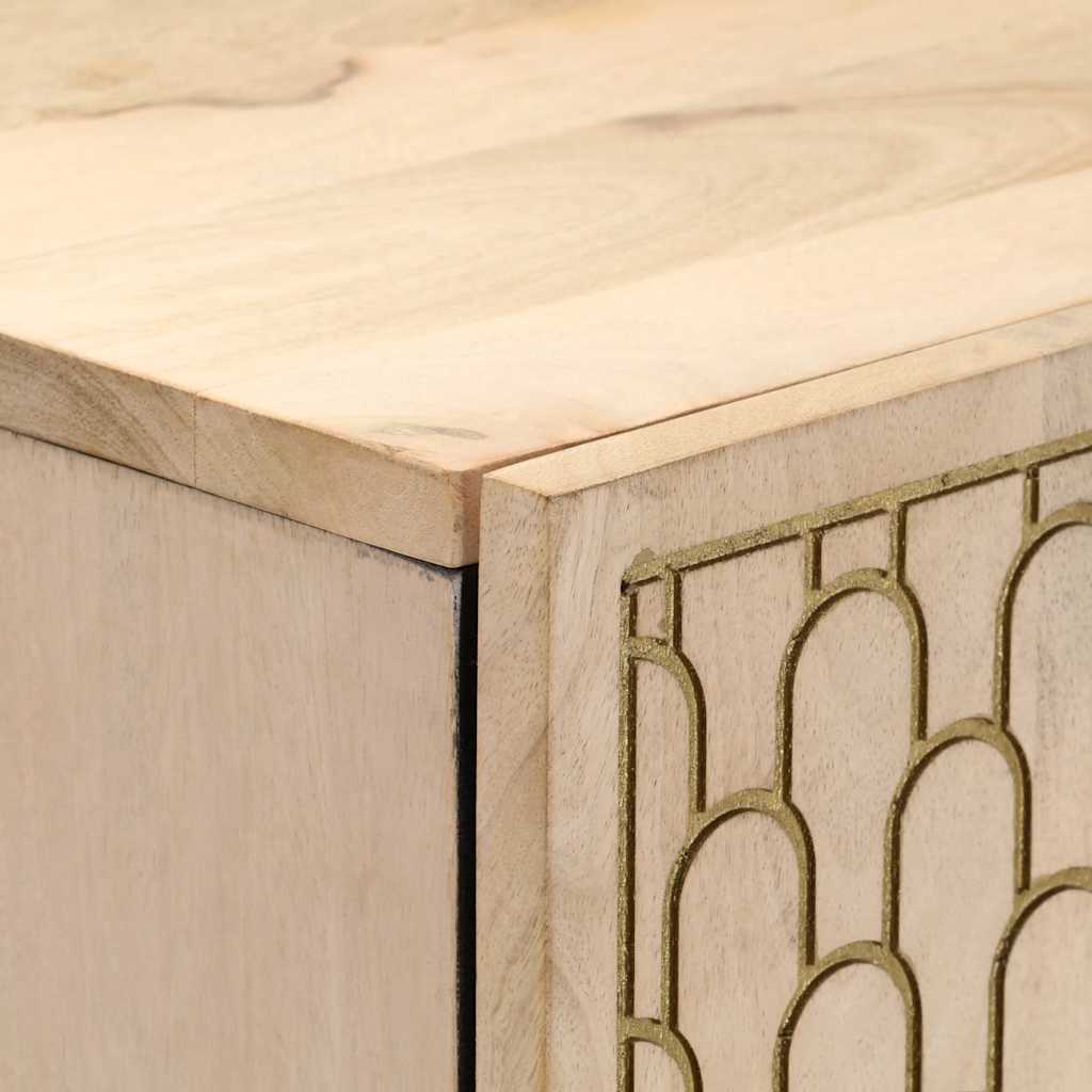vidaXL Tall cabinet 40x33x110 cm solid mango wood