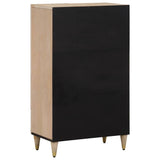 vidaXL Hoge kast 60x33x100 cm massief mangohout