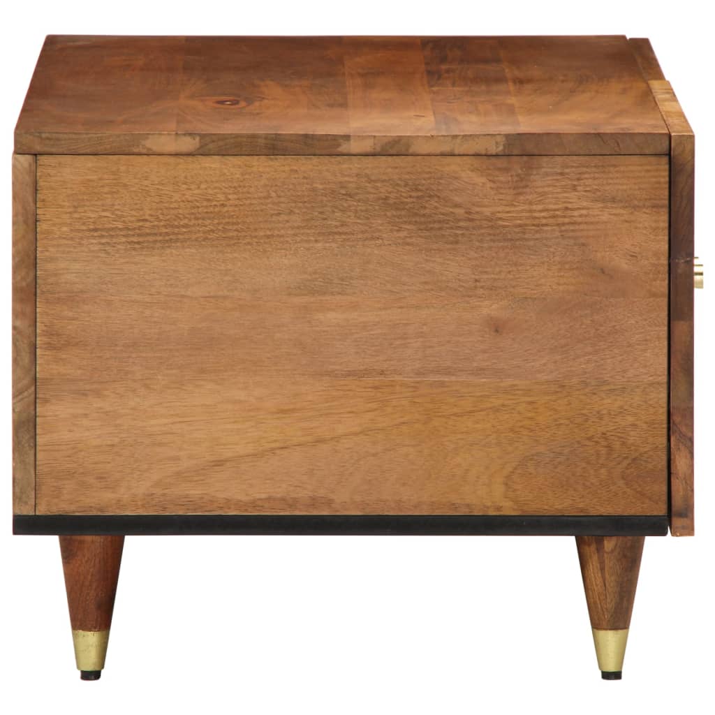 vidaXL Salontafel 80x50x40 cm massief mangohout