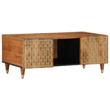 vidaXL Coffee Table 100x54x40 cm Solid Mango Wood