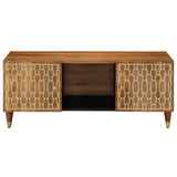 vidaXL Coffee Table 100x54x40 cm Solid Mango Wood