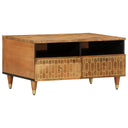 vidaXL Coffee table 80x54x40 cm solid mango wood