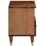 vidaXL Tv-meubel 80x33x46 cm massief mangohout