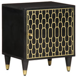vidaXL Nightstands 2 pcs 40x33x46 cm solid mango wood