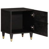 vidaXL Nightstands 2 pcs 40x33x46 cm solid mango wood