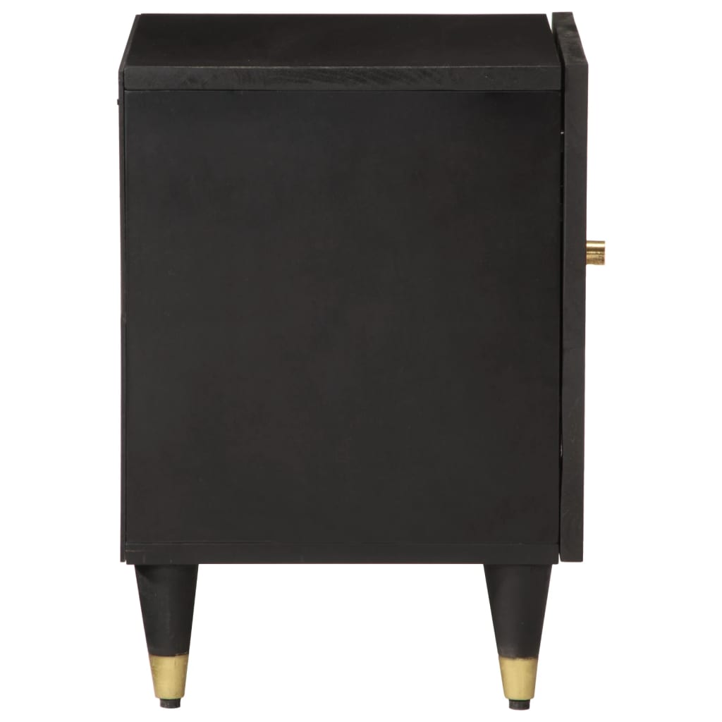 vidaXL Nightstands 2 pcs 40x33x46 cm solid mango wood