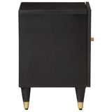 vidaXL Nightstands 2 pcs 40x33x46 cm solid mango wood