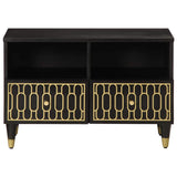 vidaXL Tv-meubel 70x33x46 cm massief mangohout