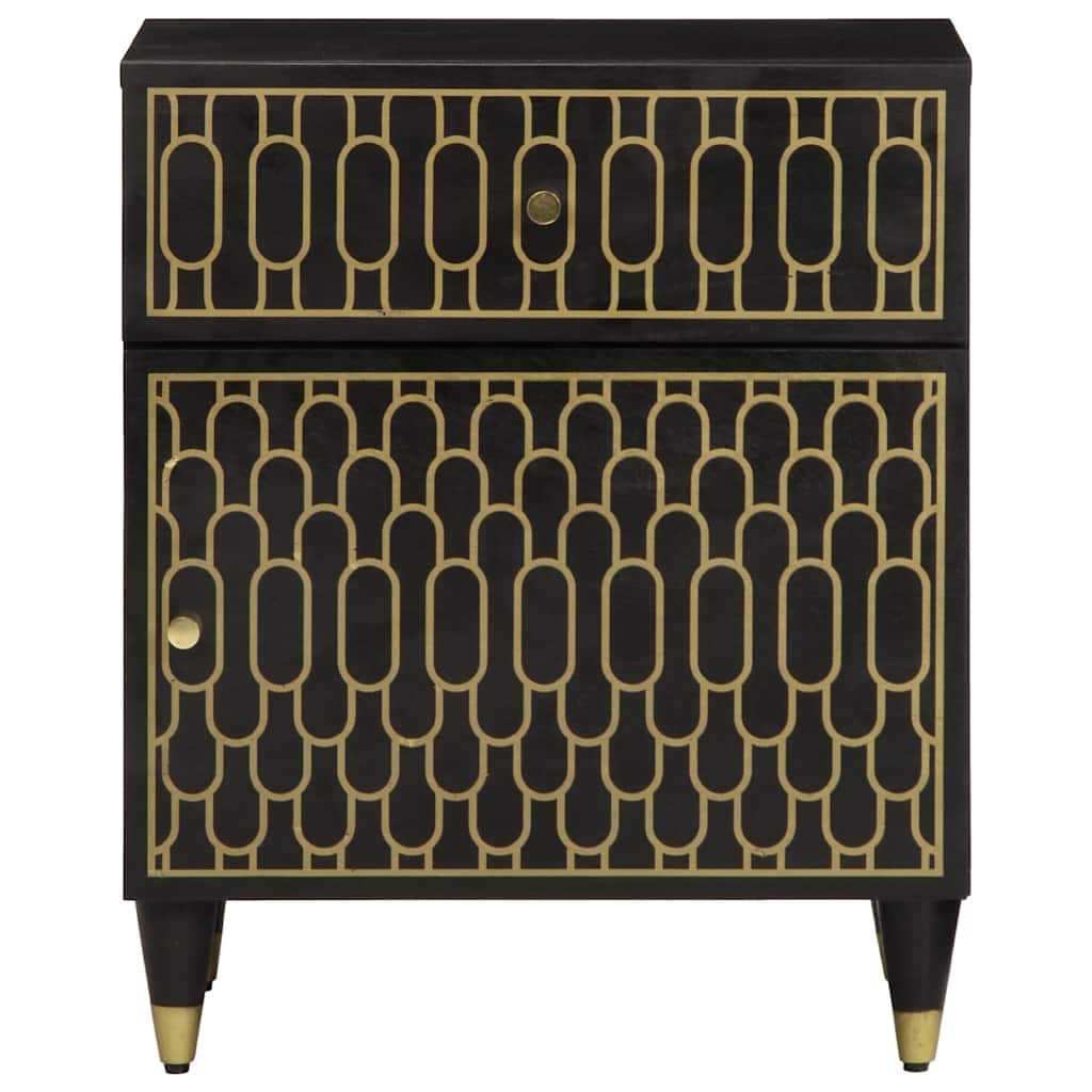 vidaXL Nightstand 50x33x60 cm solid mango wood