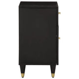 vidaXL Nightstand 50x33x60 cm solid mango wood