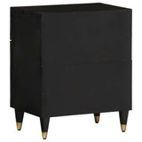 vidaXL Nightstand 50x33x60 cm solid mango wood