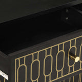 vidaXL Nightstand 50x33x60 cm solid mango wood