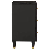 vidaXL Bedside Cabinet 50x33x62 cm Solid Mango Wood