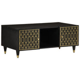 vidaXL Coffee Table 100x54x40 cm Solid Mango Wood