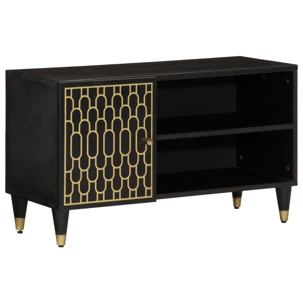 vidaXL Tv-meubel 80x31x46 cm massief mangohout