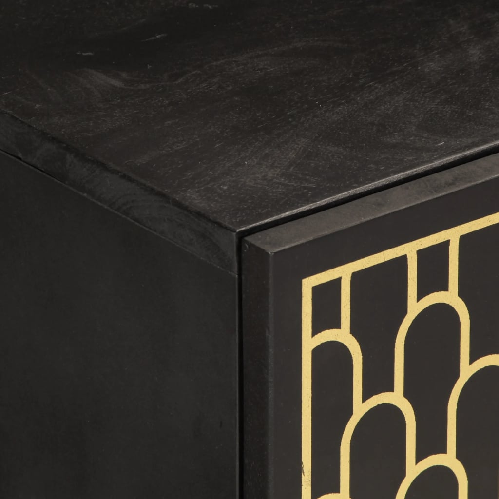 vidaXL Tv-meubel 80x31x46 cm massief mangohout