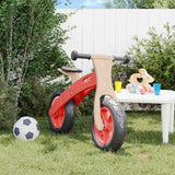 vidaXL Kids' Balance Bike with Air Tyres Red