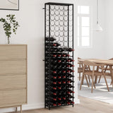 vidaXL Wine Rack for 45 Bottles Metal