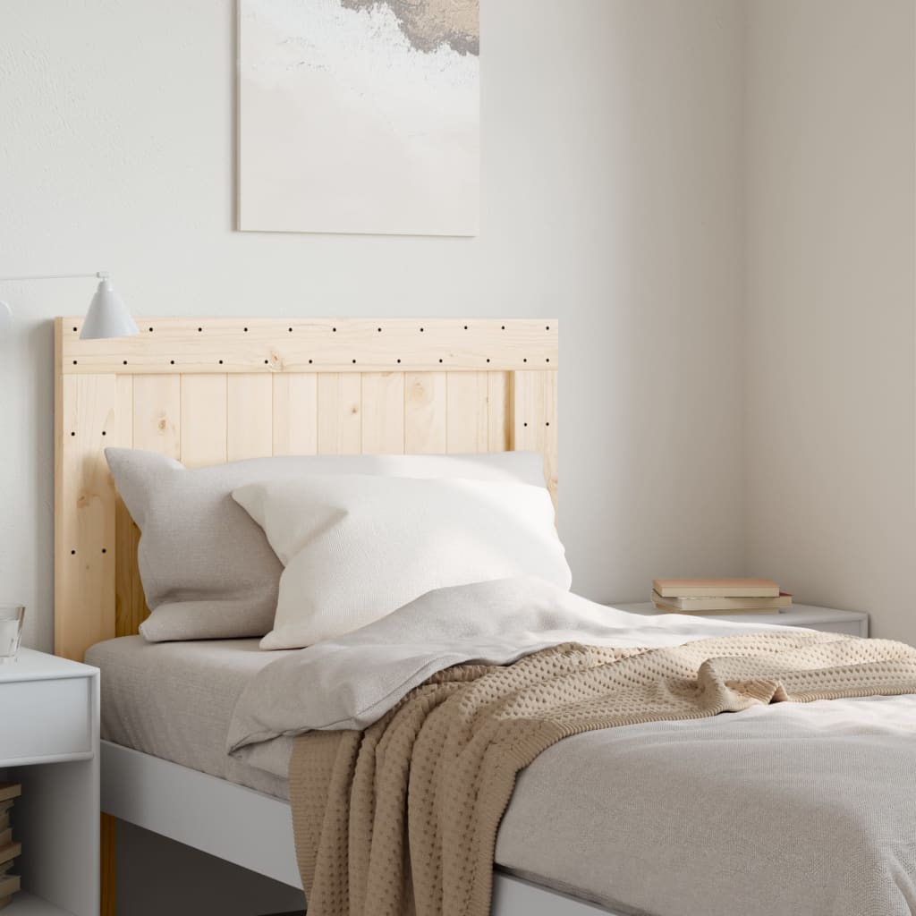 vidaXL Hoofdbord 80x104 cm massief grenenhout