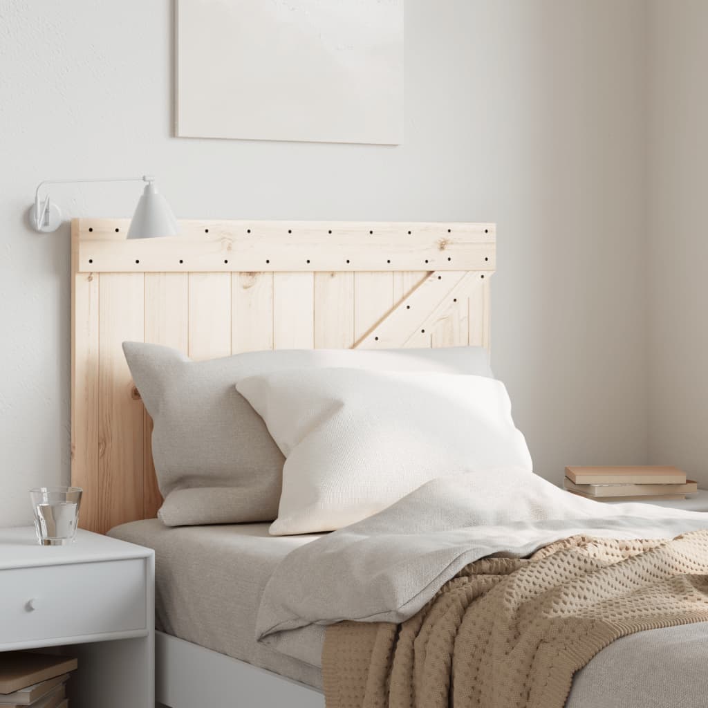 vidaXL Hoofdbord 80x104 cm massief grenenhout