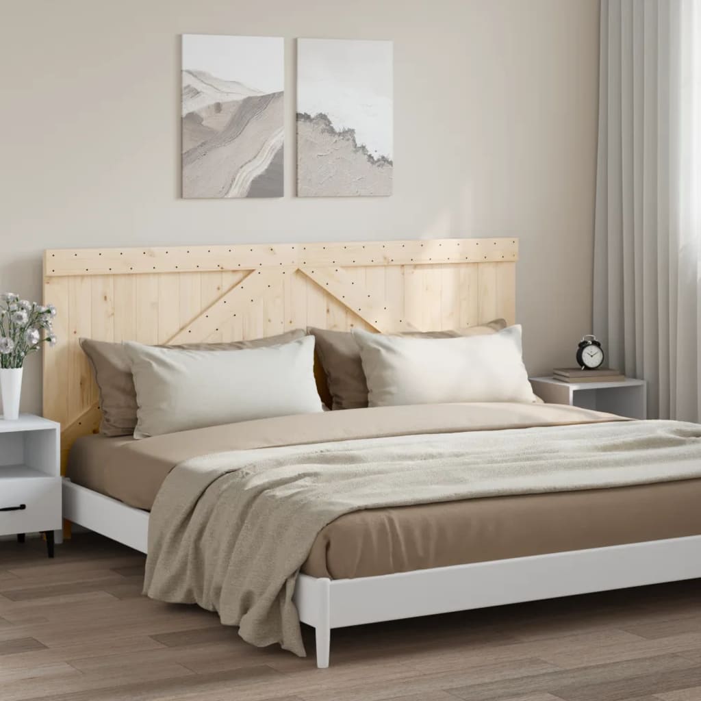 vidaXL Hoofdbord 80x104 cm massief grenenhout