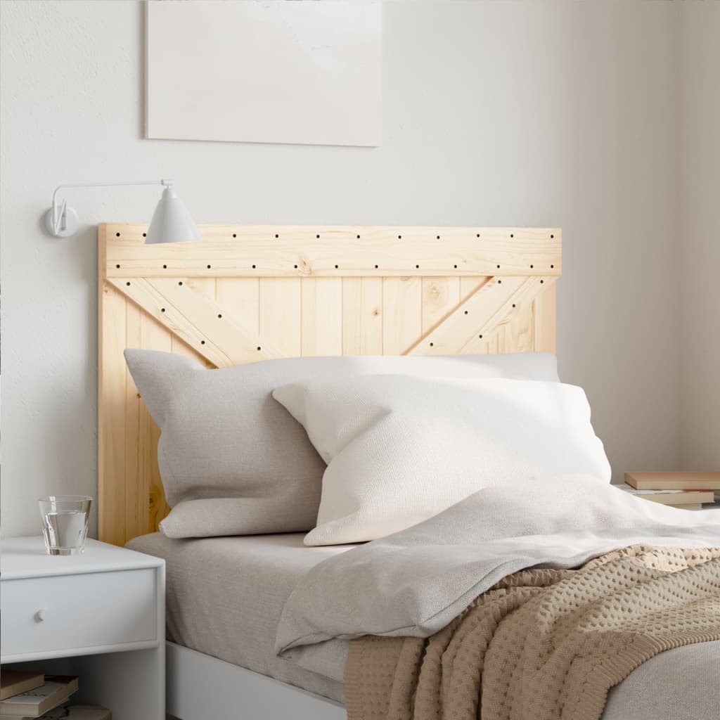 vidaXL Hoofdbord 80x104 cm massief grenenhout