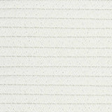 vidaXL Storage Basket with Lid Ø 40x35 cm Cotton White and Black