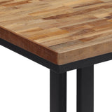 vidaXL Salontafel rond Ø55x40 cm massief gerecycled teakhout