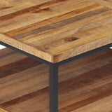 vidaXL Salontafel 90x50x39 cm massief gerecycled teakhout