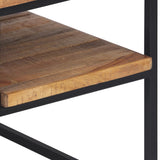 vidaXL Salontafel 90x50x39 cm massief gerecycled teakhout