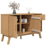 vidaXL Sideboard OLDEN 114x43x73.5 cm Solid Pine Brown
