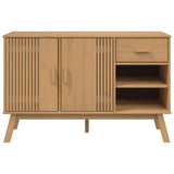 vidaXL Sideboard OLDEN 114x43x73.5 cm Solid Pine Brown