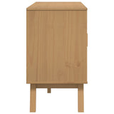 vidaXL Sideboard OLDEN 114x43x73.5 cm Solid Pine Brown