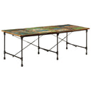 vidaXL Eettafel 240 cm massief mangohout