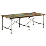 vidaXL Dining table 240 cm solid mango wood