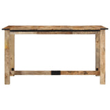 vidaXL Dining Table 140x70x75 cm Solid Mango Wood
