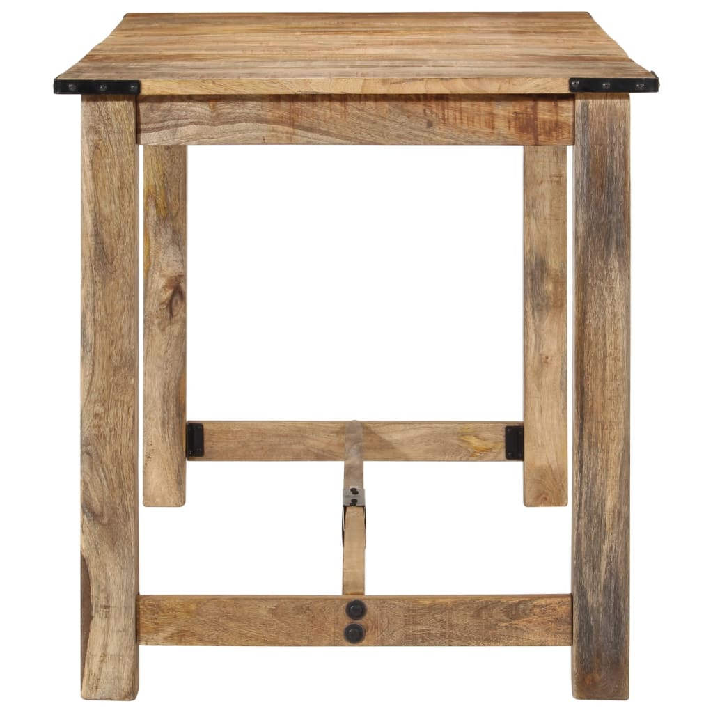 vidaXL Dining Table 140x70x75 cm Solid Mango Wood
