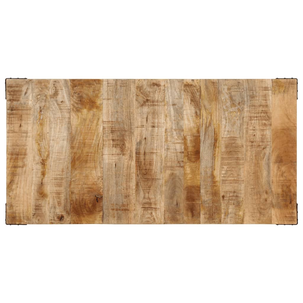 vidaXL Dining Table 140x70x75 cm Solid Mango Wood
