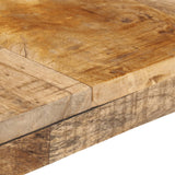 vidaXL Dining Table 140x70x75 cm Solid Mango Wood