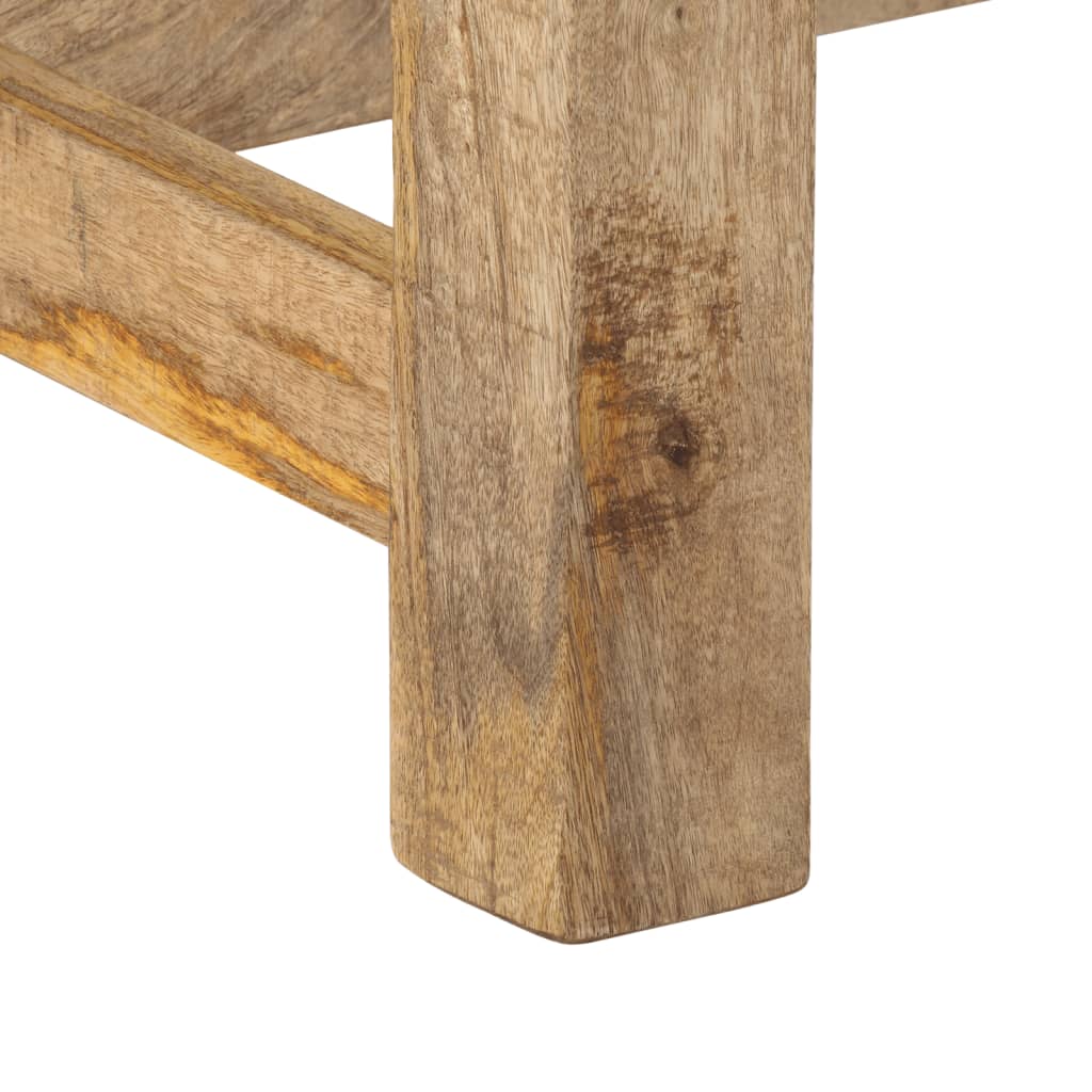 vidaXL Dining Table 140x70x75 cm Solid Mango Wood