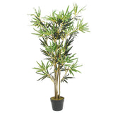 vidaXL Kunstplant bamboe 368 bladeren 80 cm groen