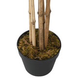 vidaXL Kunstplant bamboe 368 bladeren 80 cm groen