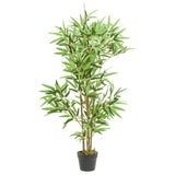 vidaXL Artificial Bamboo Plant 368 Leaves 80 cm Green
