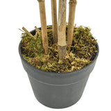 vidaXL Artificial Bamboo Plant 368 Leaves 80 cm Green